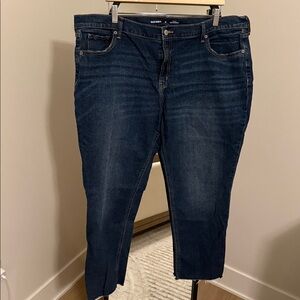 NOWT Old Navy Indigo Denim Boyfriend midrise